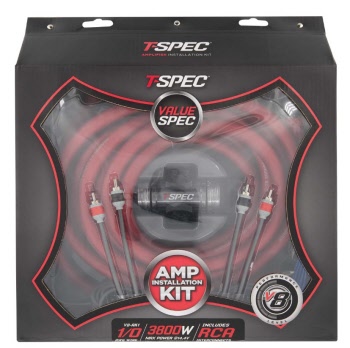 0 Gauge Amplifier Kit: 2-V8 Kits